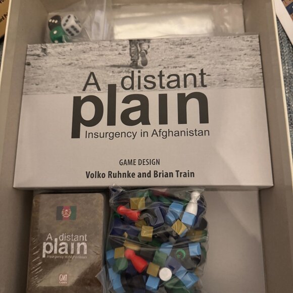 A Distant Plain third printing (open, unpunched mostly) GMT Games 1310-18 - Picture 8 of 13